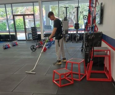 office Floor cleaning