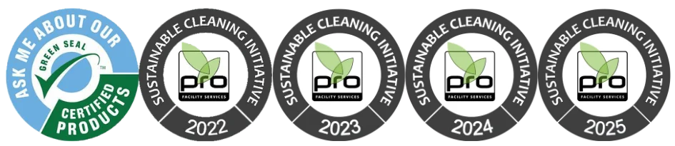 Logo of commercial cleaning services miami